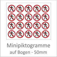 Minipiktogramme 50mm